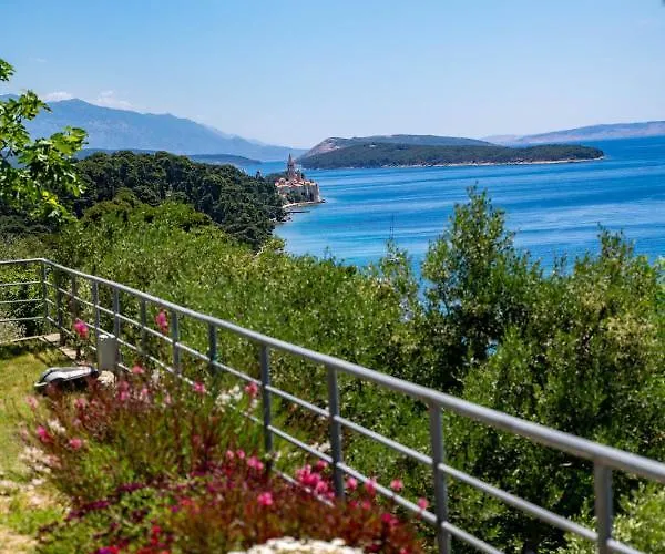 5 Star Luxury 320m2 With Seaview, Private Pool & Grill House - Ocean Rab Apartment *