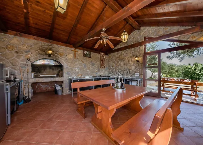 5 Star Luxury 320m2 With Seaview, Private Pool & Grill House - Ocean Rab Apartment Palit