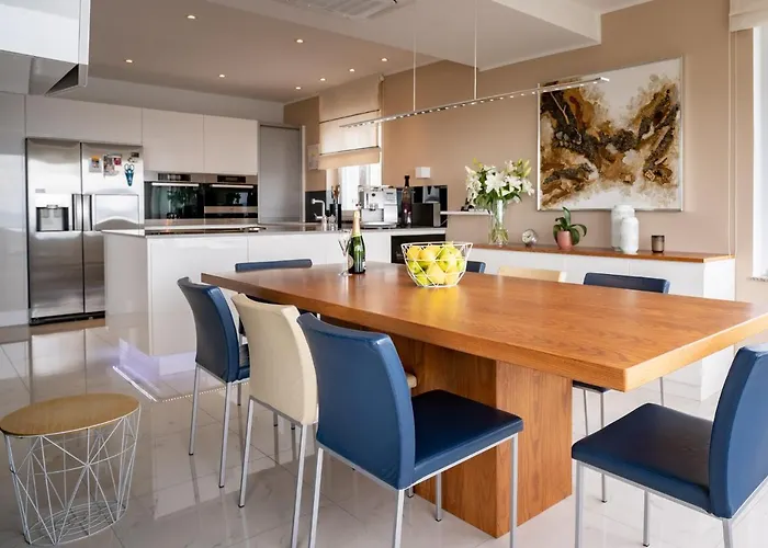5 Star Luxury 320m2 With Seaview, Private Pool & Grill House - Ocean Rab Lejlighed