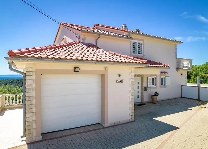5 Star Luxury 320m2 With Seaview, Private Pool & Grill House - Ocean Rab Lejlighed *
