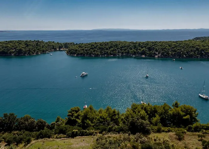 5 Star Luxury 320m2 With Seaview, Private Pool & Grill House - Ocean Rab * Palit