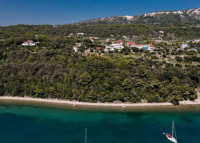 5 Star Luxury 320m2 With Seaview, Private Pool & Grill House - Ocean Rab Lejlighed
