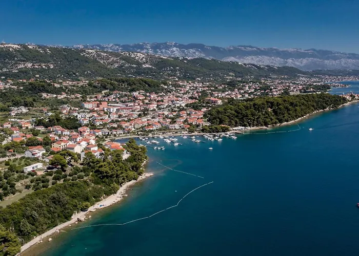 5 Star Luxury 320m2 With Seaview, Private Pool & Grill House - Ocean Rab * Palit